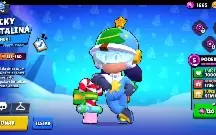 Conta de Brawl Stars com skins de natal