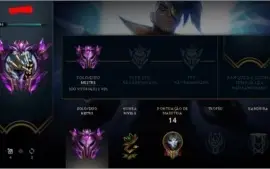 CONTA MESTRE LEAGUE OF LEGENDS com 29k de ip