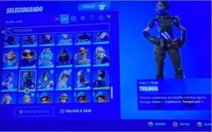CONTA FORTNITE COM WILDCAT PARA PC!!’