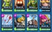 Conta de Clash Royale Arena 11 com 13 Lendarias