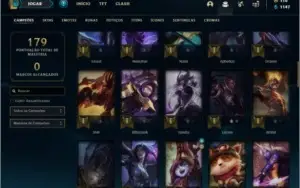Conta ouro 4 com 26 skins e 69 champs ( MAIN ADC )