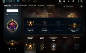 Conta ouro 4 com 26 skins e 69 champs ( MAIN ADC )
