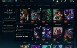 Conta ouro 4 com 26 skins e 69 champs ( MAIN ADC )