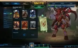 Conta Smite (PC) Nível 153 com 450 Skins (2 Tier 5)