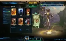 Conta Smite (PC) Nível 153 com 450 Skins (2 Tier 5)