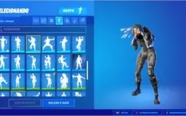 Conta Fortnite 87 skins+ Cavaleiro Negro