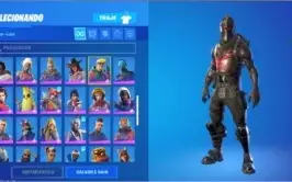 Conta Fortnite 87 skins+ Cavaleiro Negro