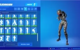 Conta Fortnite 87 skins+ Cavaleiro Negro