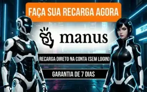 Recarga Manus Ai | Envio Dos Créditos Na Sua Conta