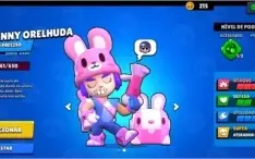Conta Brawl Stars com algumas skins legais.