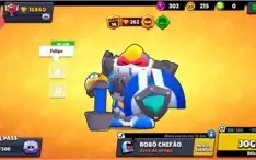 Conta Brawl Stars com algumas skins legais.