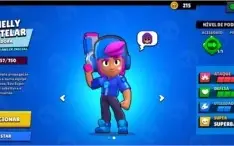 Conta Brawl Stars com algumas skins legais.