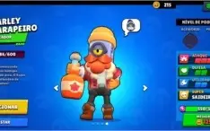 Conta Brawl Stars com algumas skins legais.