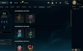 CONTA EXCELENTE DIAMOND III - 380 SKINS FULL CHAMP