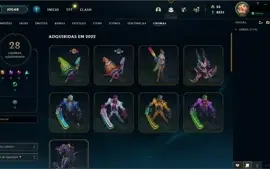 CONTA EXCELENTE DIAMOND III - 380 SKINS FULL CHAMP