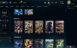 CONTA EXCELENTE DIAMOND III - 380 SKINS FULL CHAMP