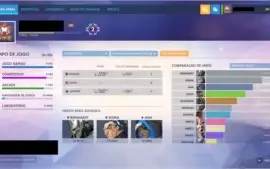 Conta Overwatch - Level 34 - 82 Caixas disponíveis