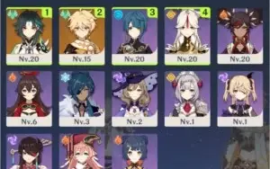 CONTA XIAO (AR 10) + PERSONAGENS 4 ESTRELAS