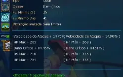 Conta com Ox no Servidor La Omegamon 3 Sss+