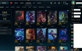 Pra sair rapido, continha Platina 2, 215 SKINS