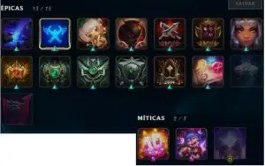 Pra sair rapido, continha Platina 2, 215 SKINS
