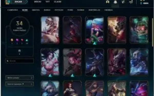 Conta LoL Mestre (ex challenger 2019-2020)