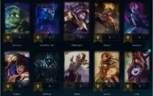 CONTA SMURF FERRO 3 COM 10 SKINS