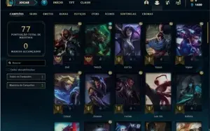 Conta Diamante 3 com 56 Champs e 15 Skins + 1 Fragmento