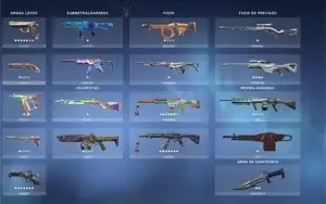 Conta Valorant Ascendent3+ skins