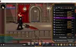 Conta de AQW 11 anos com Legion Vampire, Darkside e VOT