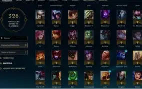 Conta League Of Legends 124 Skins, 120 Campeoes,Gold IV Flex
