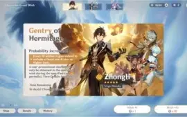 GENSHIN IMPACT - AR40 - ZHONGLI + QIQI