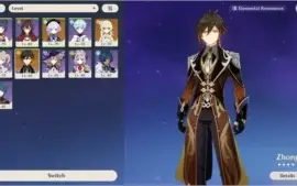 GENSHIN IMPACT - AR40 - ZHONGLI + QIQI