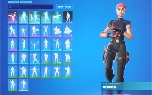 CONTA FORTNITE COM WILDCAT + SKINS