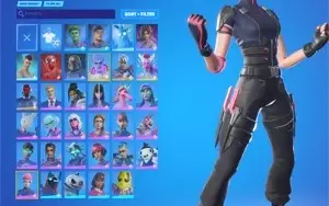 CONTA FORTNITE COM WILDCAT + SKINS