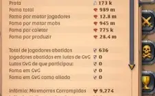 Vendo Conta de albion