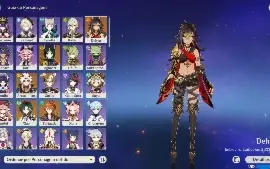 Vendo Conta Genshin COM ARATAKI ITTO, XIAO, TARTAGLIA, ETC.