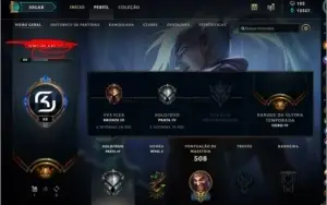 Conta LOL FULL CHAMP 558 Skins