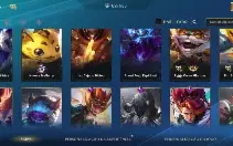 Vendo conta com Skins da lux e prestígio