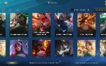 Vendo conta com Skins da lux e prestígio