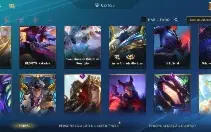 Vendo conta com Skins da lux e prestígio