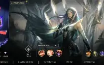 Vendo conta com Skins da lux e prestígio