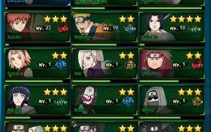 Conta naruto online top 54 com hindra,server s658 nagato