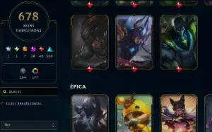 League of Legends 678 skins, 3 skins limitadas 1 Transcedida