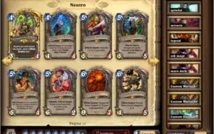 Conta Lenda de Hearthstone com 122 lendarias e 2 anos