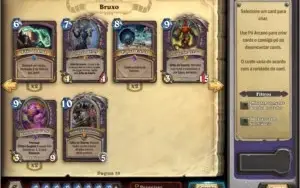 Conta Lenda de Hearthstone com 122 lendarias e 2 anos