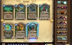 Conta Lenda de Hearthstone com 122 lendarias e 2 anos
