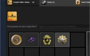 Steam LVL 27 com CSGO Prime + 5 anos