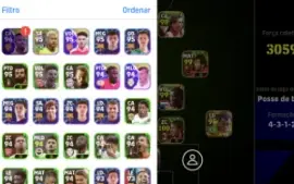 Conta efootball muito boa pega até 3070! De força