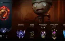 CONTA LOL DIAMOND